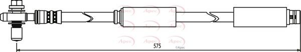 Apec HOS3654 Brake Hose - 1