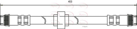 Apec HOS3666 Brake Hose - 1