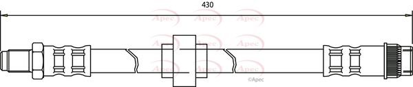 Apec HOS3667 Brake Hose - 1