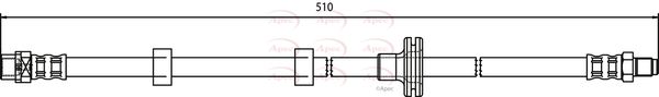 Apec HOS3682 Brake Hose - 1
