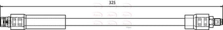 Apec HOS3686 Brake Hose - 1