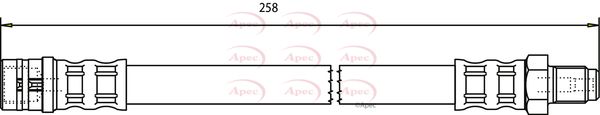 Apec HOS3687 Brake Hose - 1