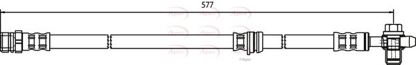 Apec HOS3700 Brake Hose - 1
