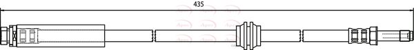 Apec HOS3705 Brake Hose - 1
