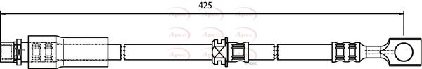 Apec HOS3710 Brake Hose - 1