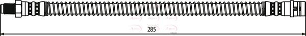 Apec HOS3733 Brake Hose - 1