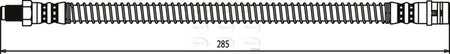 Apec HOS3733 Brake Hose - 1
