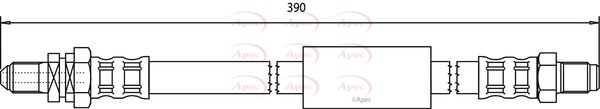Apec HOS3734 Brake Hose - 1