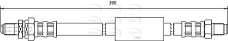 Apec HOS3734 Brake Hose - 1