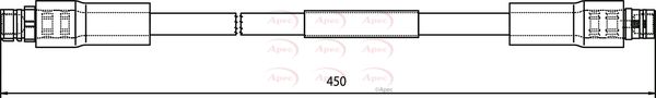 Apec HOS3759 Brake Hose - 1