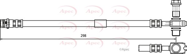 Apec HOS3764 Brake Hose - 1