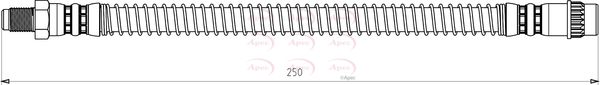 Apec HOS3783 Brake Hose - 1