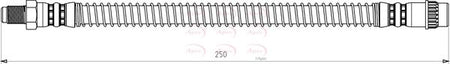 Apec HOS3783 Brake Hose - 1