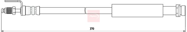 Apec HOS3793 Brake Hose - 1