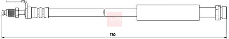 Apec HOS3793 Brake Hose - 1
