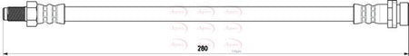 Apec HOS3794 Brake Hose - 1