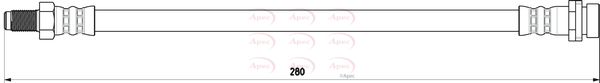 Apec HOS3794 Brake Hose - 1