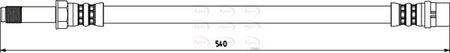 Apec HOS3800 Brake Hose - 1