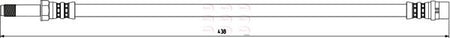Apec HOS3801 Brake Hose - 1