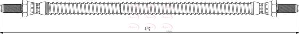 Apec HOS3802 Brake Hose - 1