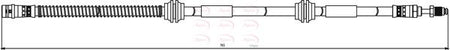 Apec HOS3816 Brake Hose - 1