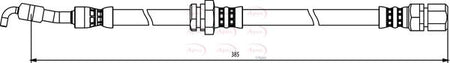 Apec HOS3819 Brake Hose - 1