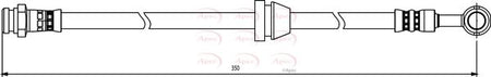 Apec HOS3822 Brake Hose - 1