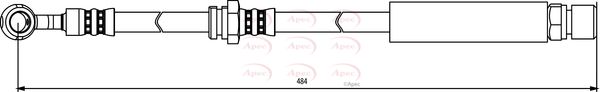 Apec HOS3823 Brake Hose - 1