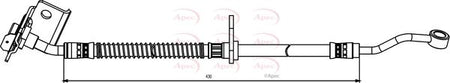Apec HOS3855 Brake Hose - 1