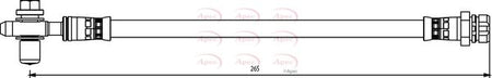 Apec HOS3864 Brake Hose - 1