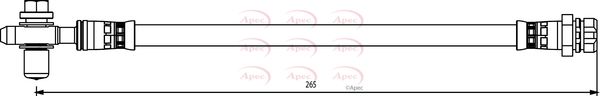Apec HOS3864 Brake Hose - 1