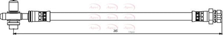 Apec HOS3865 Brake Hose - 1