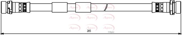 Apec HOS3867 Brake Hose - 1