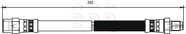 Apec HOS3877 Brake Hose - 1