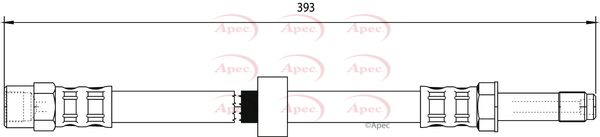 Apec HOS3878 Brake Hose - 1