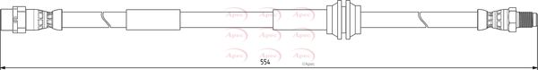 Apec HOS3879 Brake Hose - 1