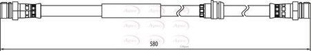 Apec HOS3899 Brake Hose - 1