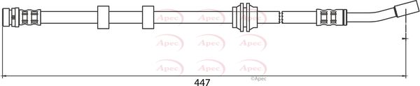 Apec HOS3917 Brake Hose - 1