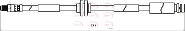 Apec HOS3919 Brake Hose - 1