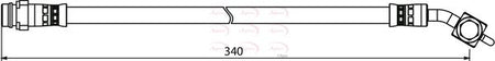 Apec HOS3924 Brake Hose - 1