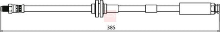 Apec HOS3927 Brake Hose - 1