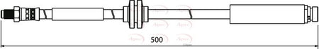 Apec HOS3930 Brake Hose - 1