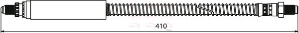 Apec HOS3933 Brake Hose - 1