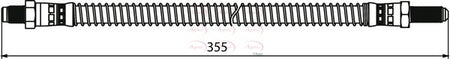 Apec HOS3936 Brake Hose - 1