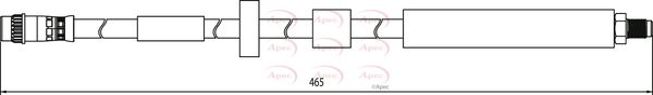 Apec HOS3937 Brake Hose - 1