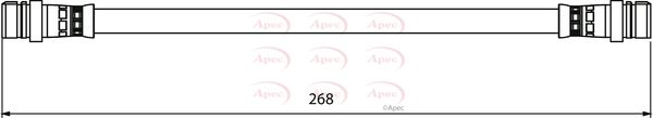 Apec HOS3945 Brake Hose - 1