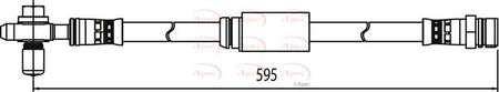 Apec HOS3946 Brake Hose - 1