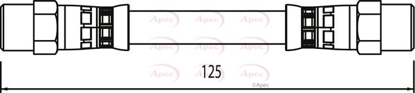 Apec HOS3955 Brake Hose - 1