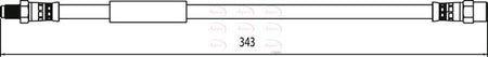 Apec HOS3956 Brake Hose - 1