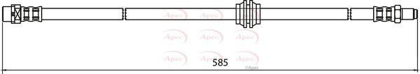 Apec HOS3957 Brake Hose - 1